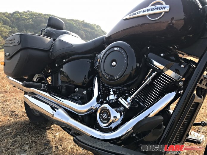 Harley Davidson Softail Heritage Classic Review Ameliorated Antiquity