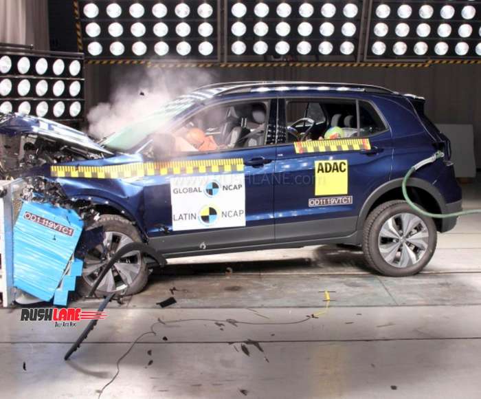 Volkswagen T-Cross SUV passes crash test with 5 star rating