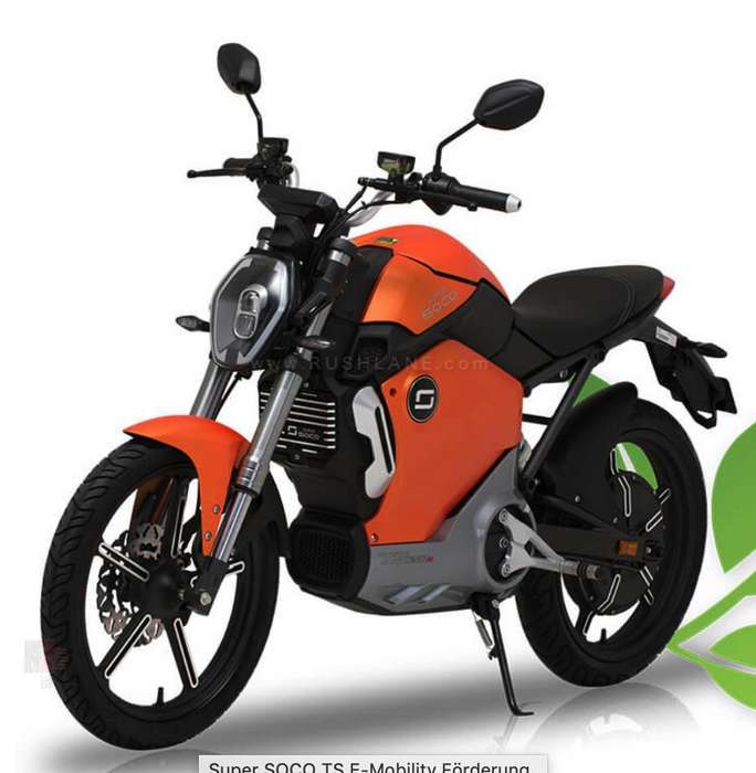 Revolt Electric Motorcycle For India Is Chinas Super Soco Ts