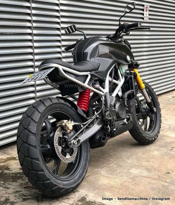 BMW G310R given extreme makeover in latest mod job