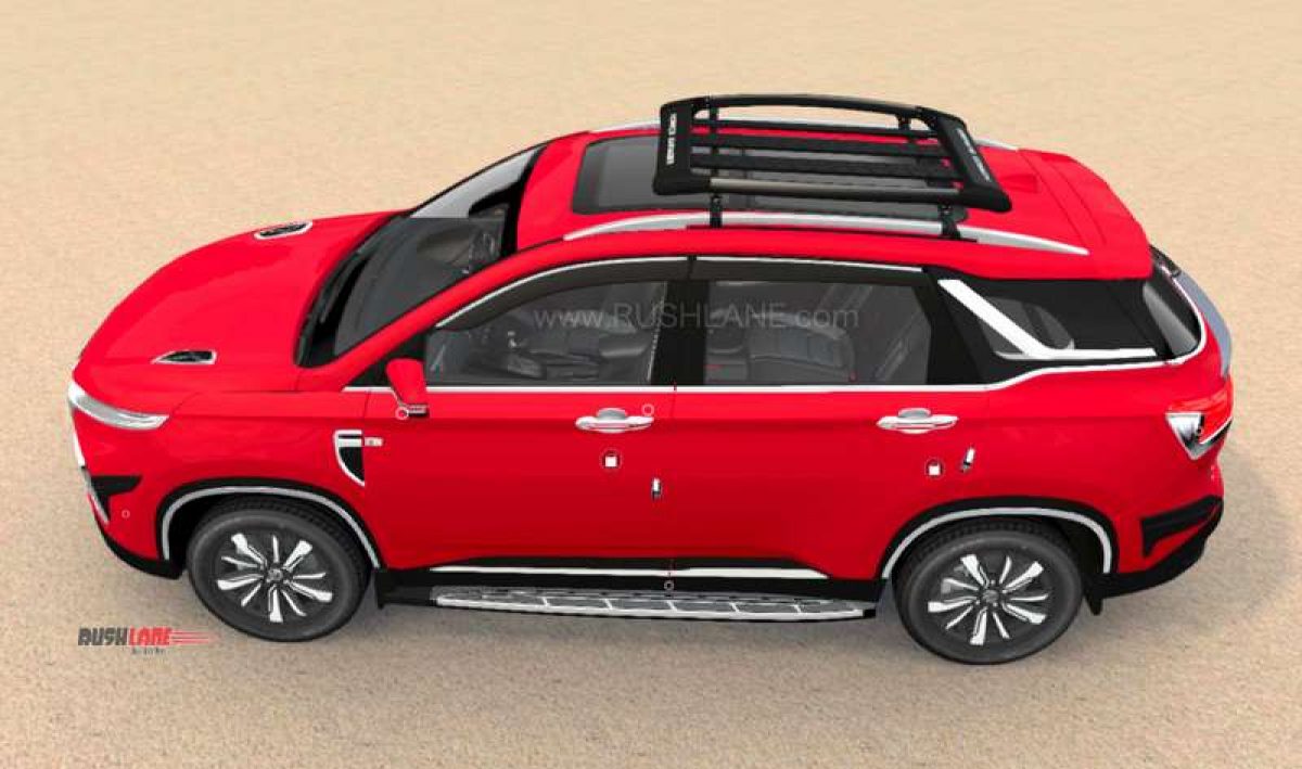 MG Hector accessories detailed online configurator