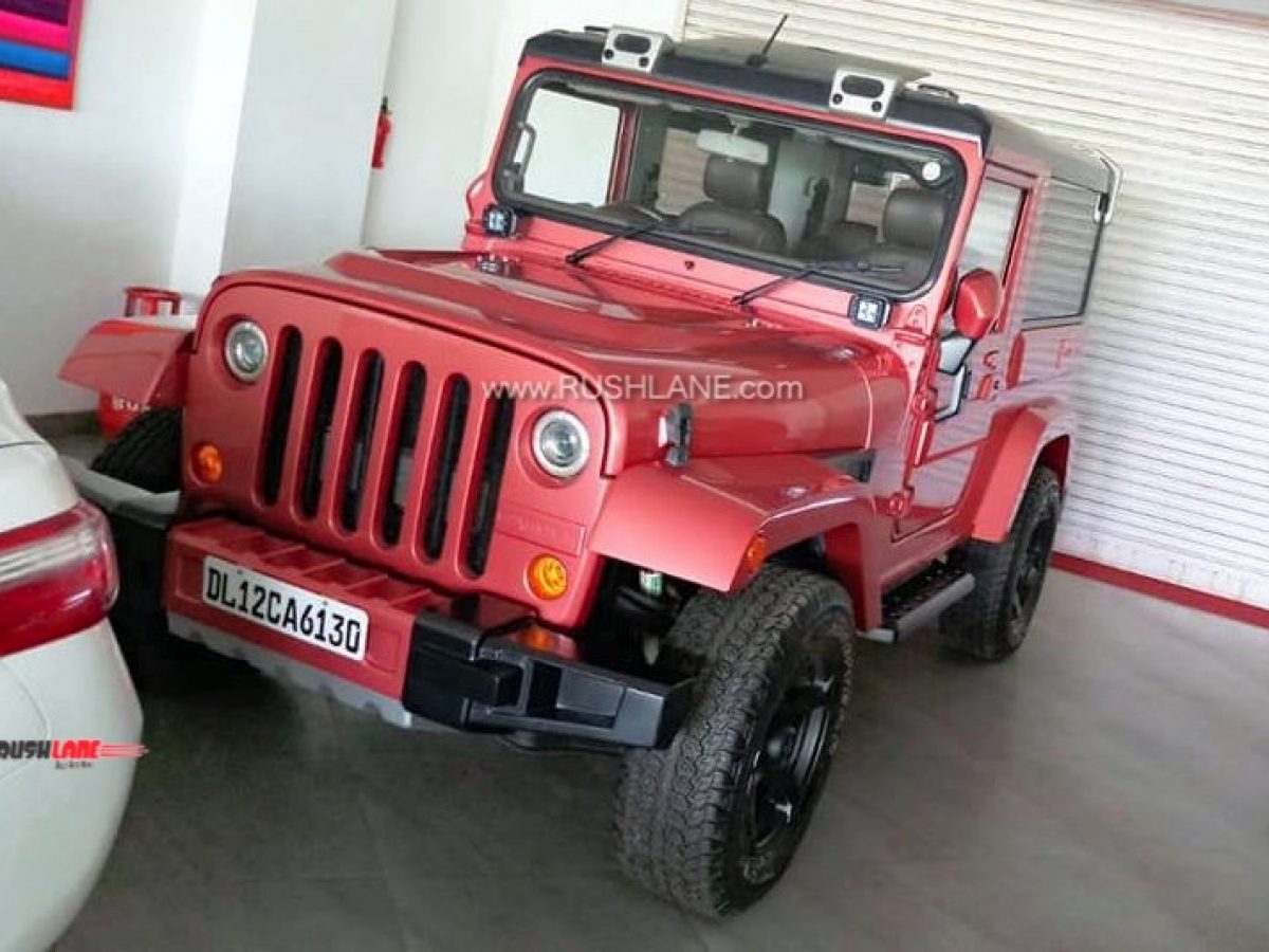 Mahindra Thar SUV heavily modified by DC Design - Price Rs 15 lakhs