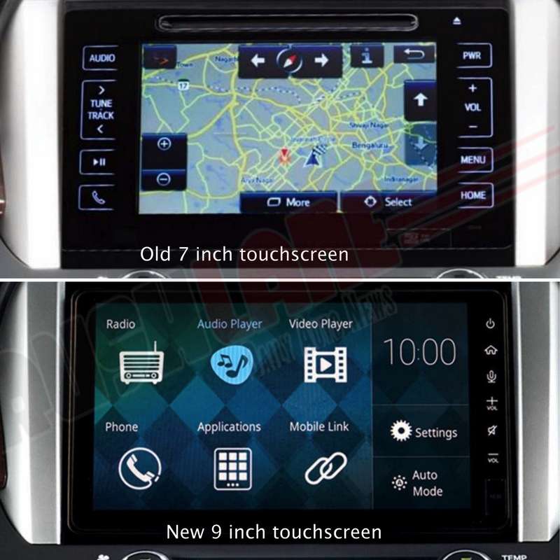 Toyota Innova touchscreen