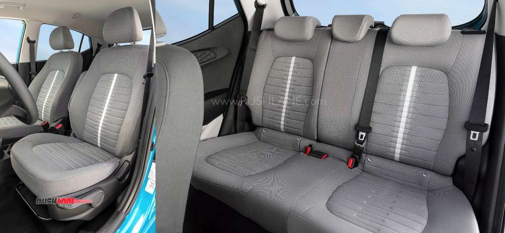 Seats with adjustable headrests for i10 in Europe.