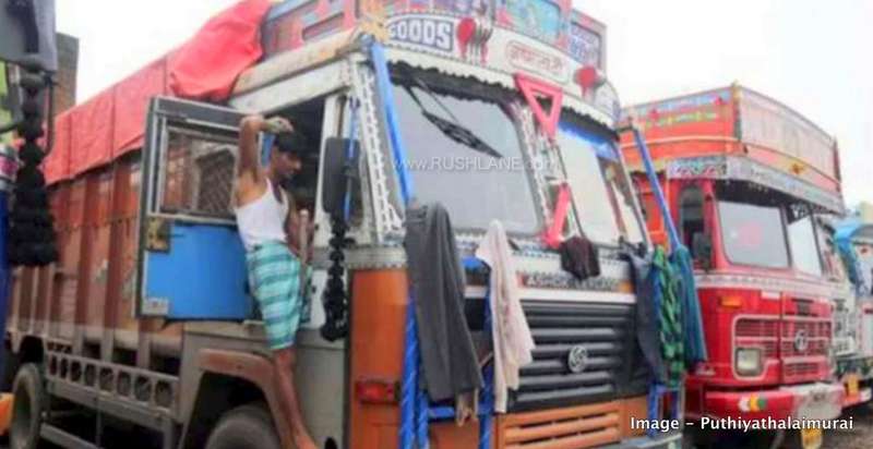 Truck driver fine Rs 2 lakhs.