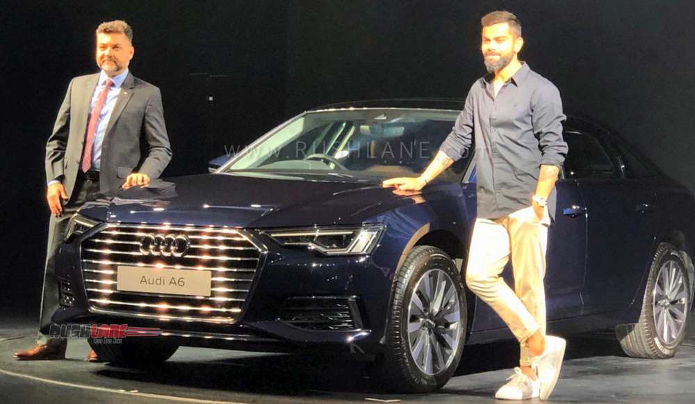 Audi A6 launched Virat Kohli