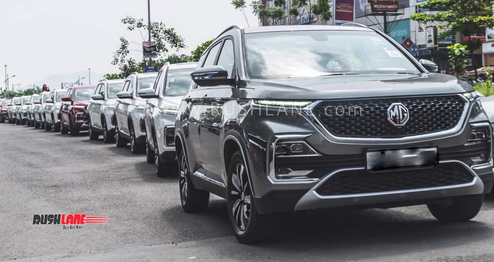 MG Hector owners drive