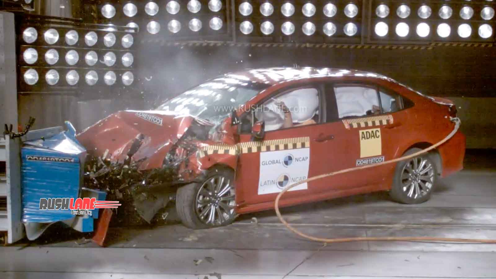 2020 Toyota Corolla crash test