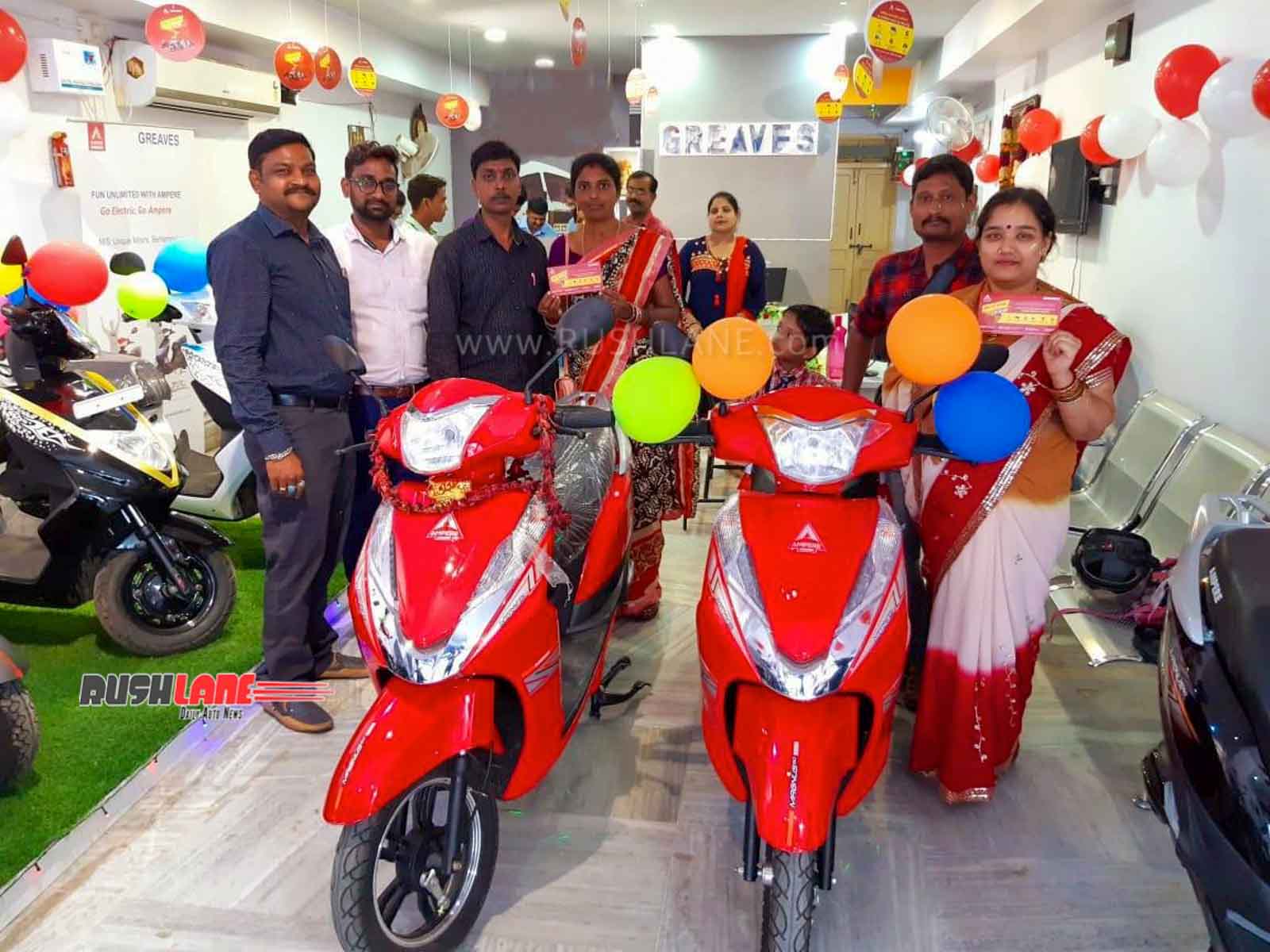 Ampere electric scooter dealer network in India Detailed
