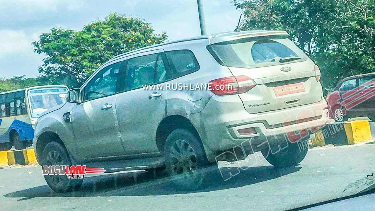 2020 Ford Endeavour BS6 spied