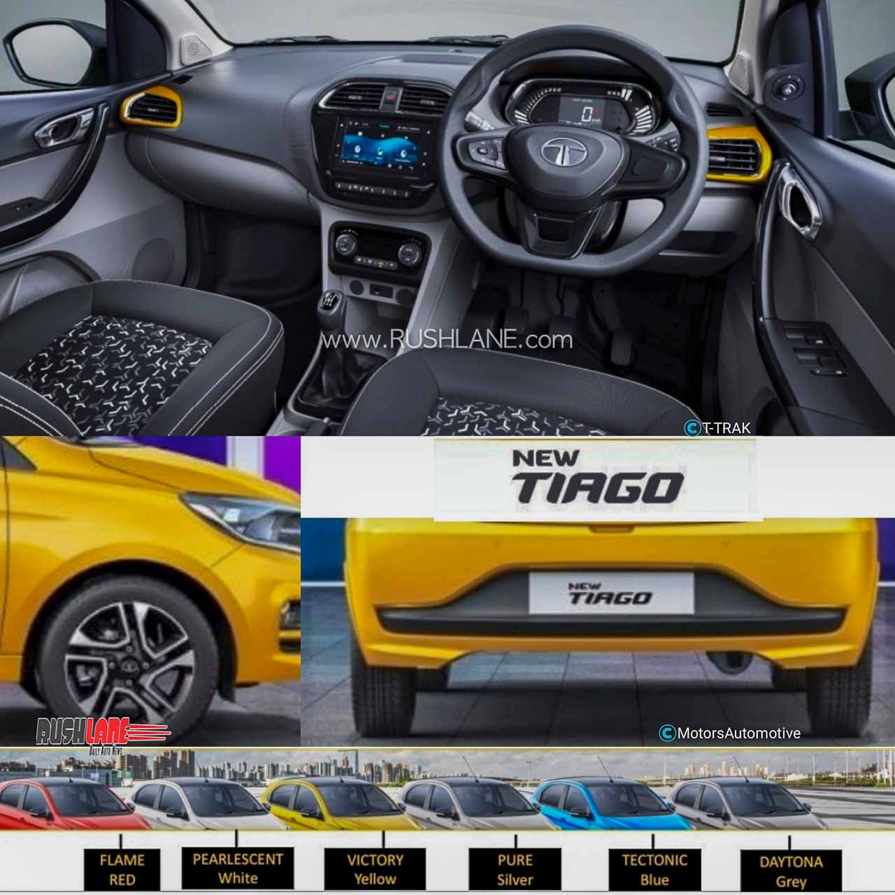 2020 Tata Tiago facelift leaks