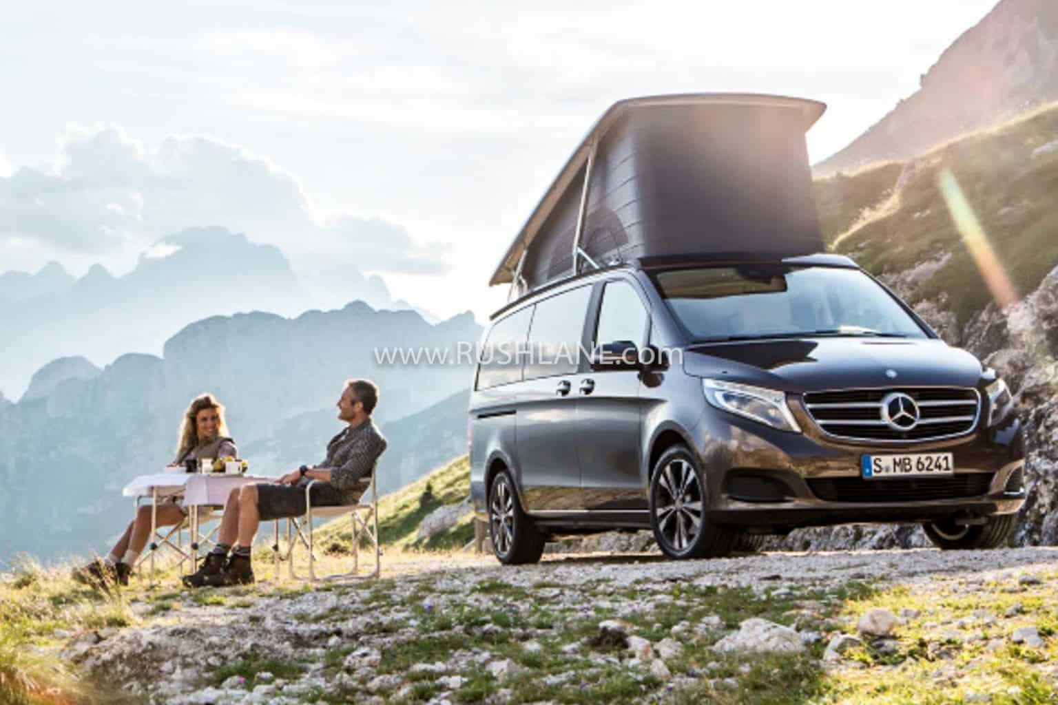 Mercedes-Benz V-Class Marco Polo to launch in India at Auto Expo 2020 ...