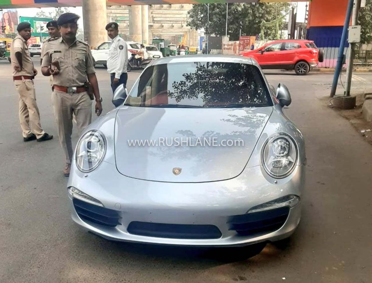 Porsche owner fined in Gujarat