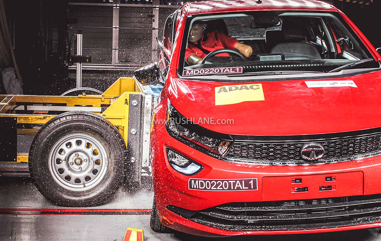 Tata Altroz crash test safety
