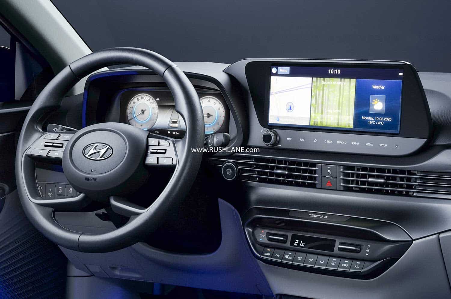2020 Hyundai i20 interiors