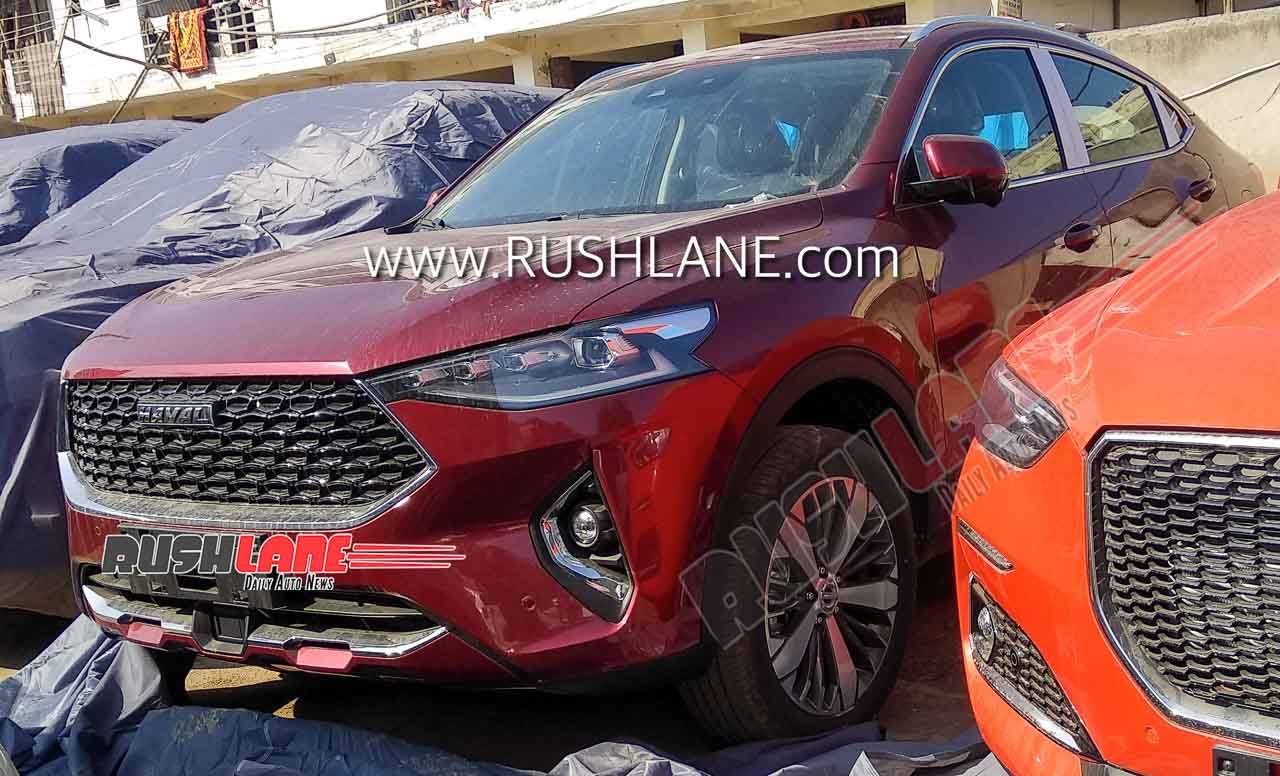 Haval F57SUV spied in India
