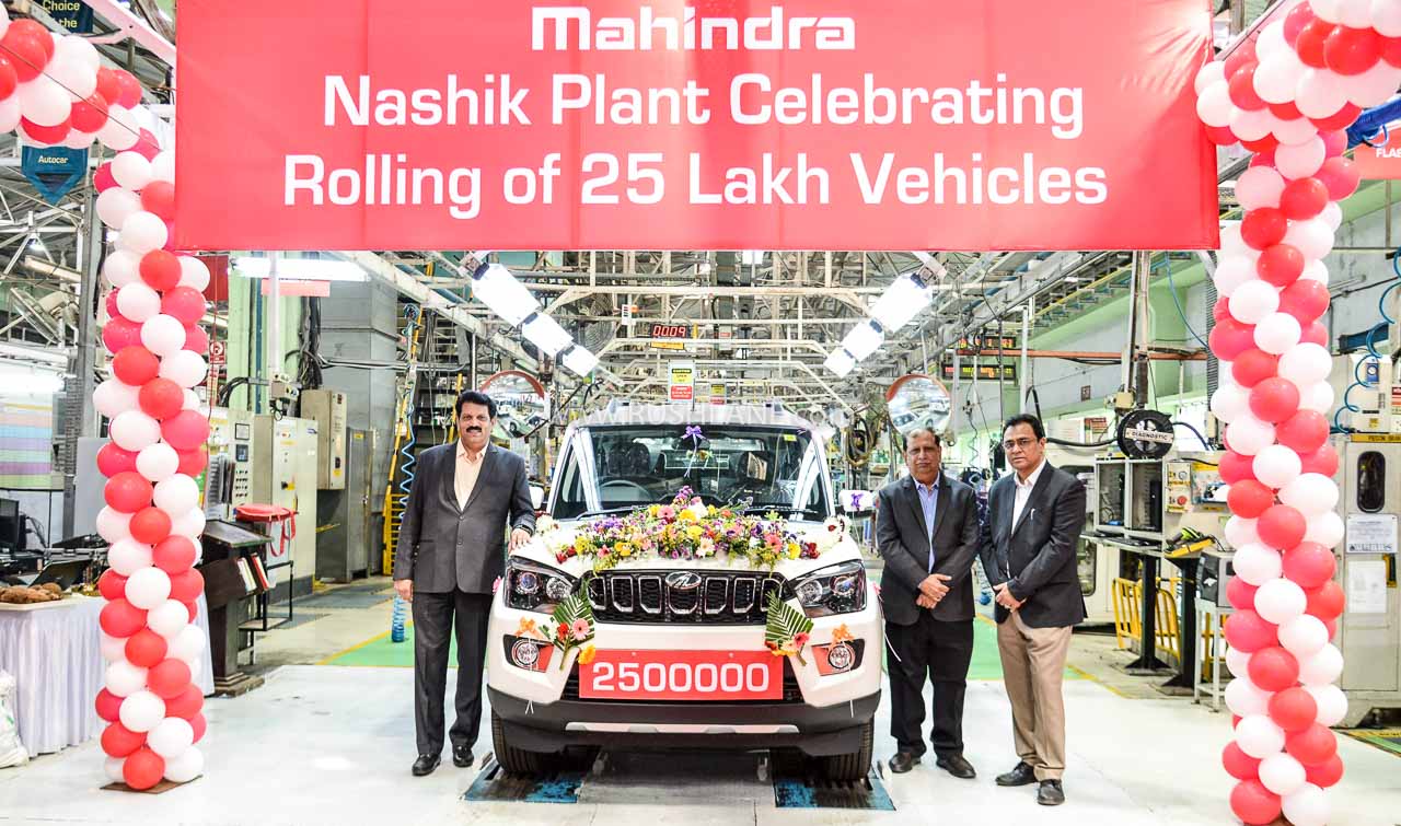 Mahindra Scorpio 25 lakh production