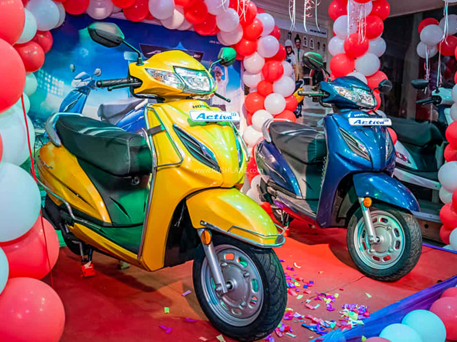 Dio Scooty Colours 2020