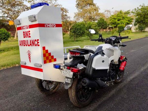 Hero Bike Ambulance