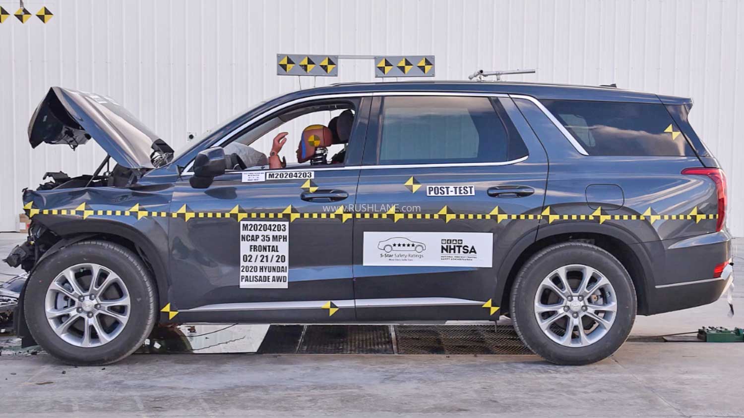 Hyundai Palisade 7 Seater SUV Scores 5 Star Safety Rating