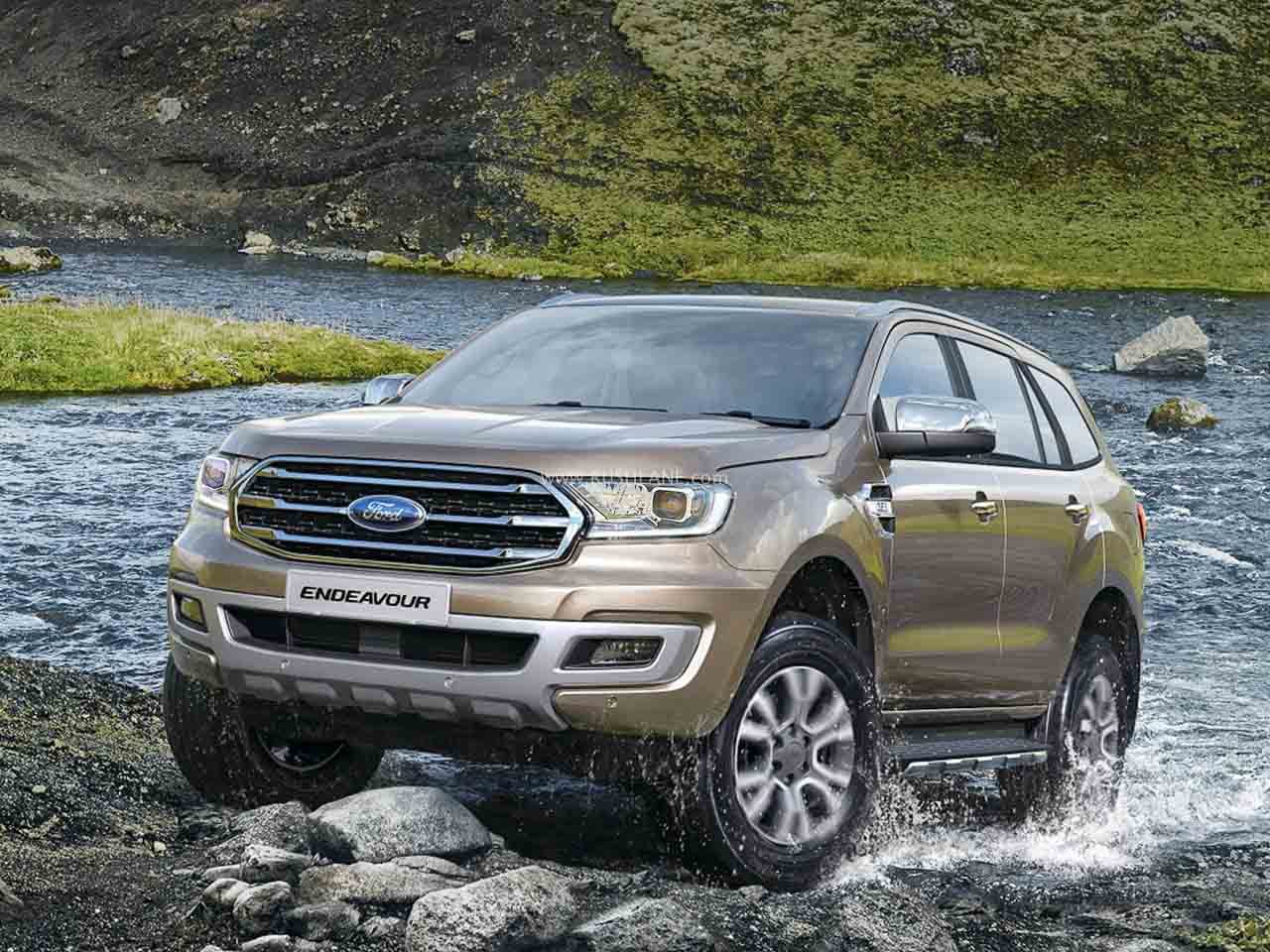 Facelifted Ford Endeavour BS6