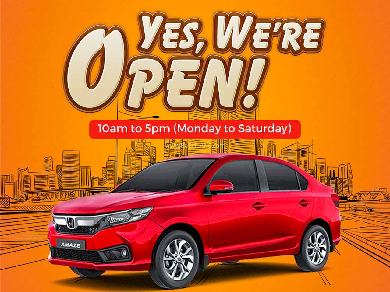 Honda Cars dealer open