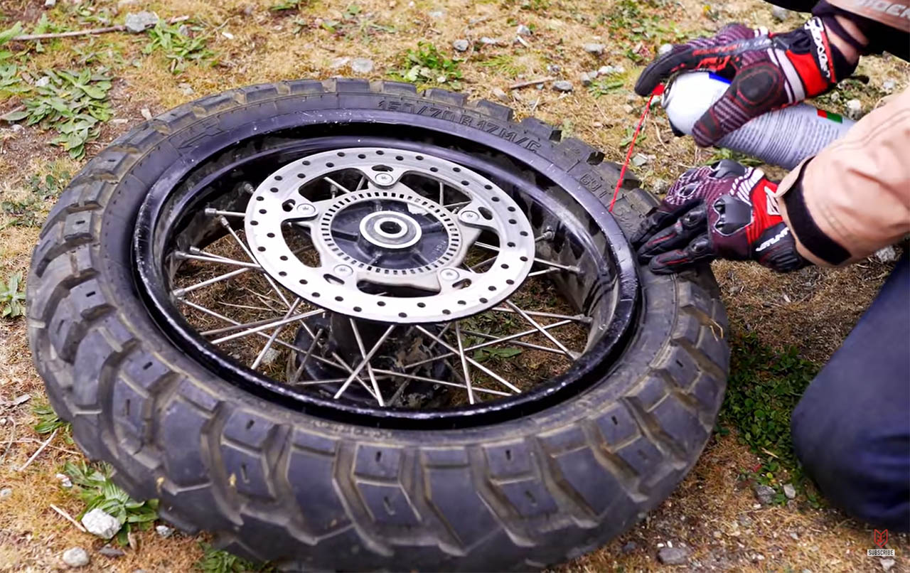 How To Inflate A Tyre Without An Air Pump