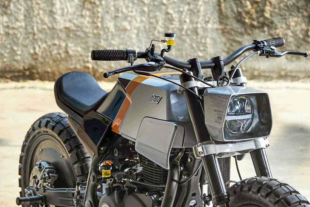 Royal Enfield Himalayan Tracker Mod Built By An Architect