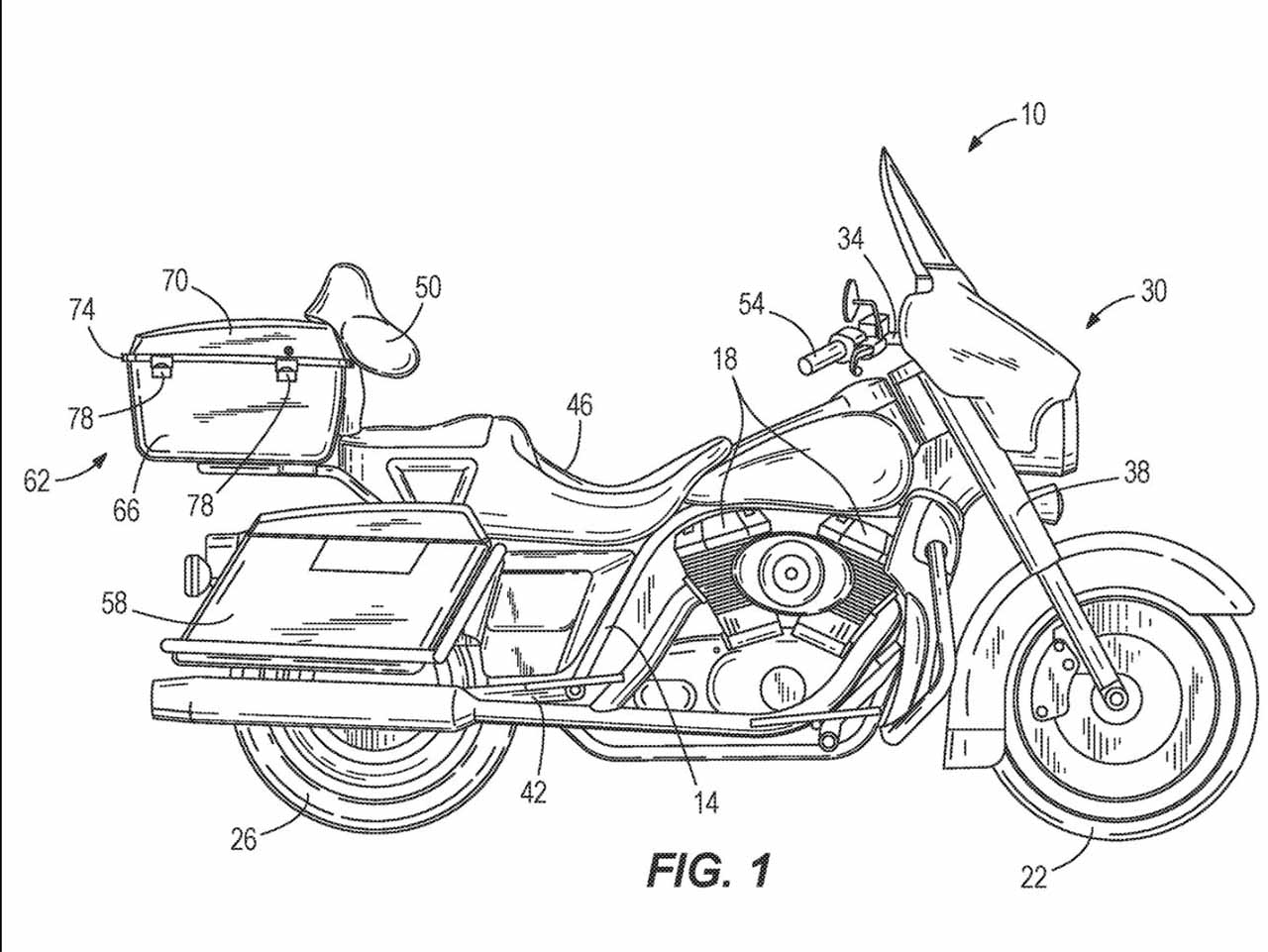 Harley-Davidson self-balancing system patent