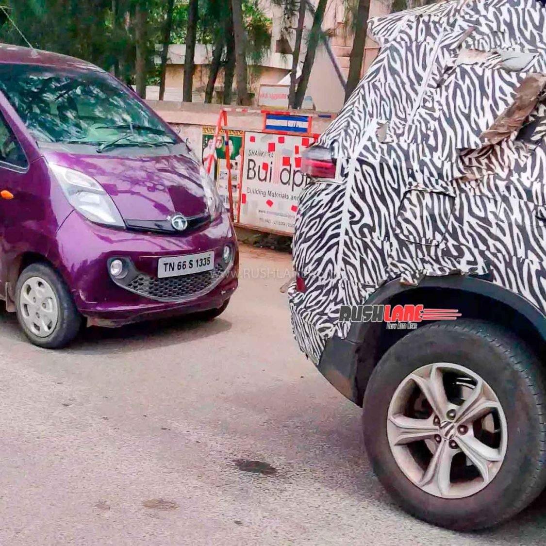 Tata Gravitas SUV spied in Coimbatore