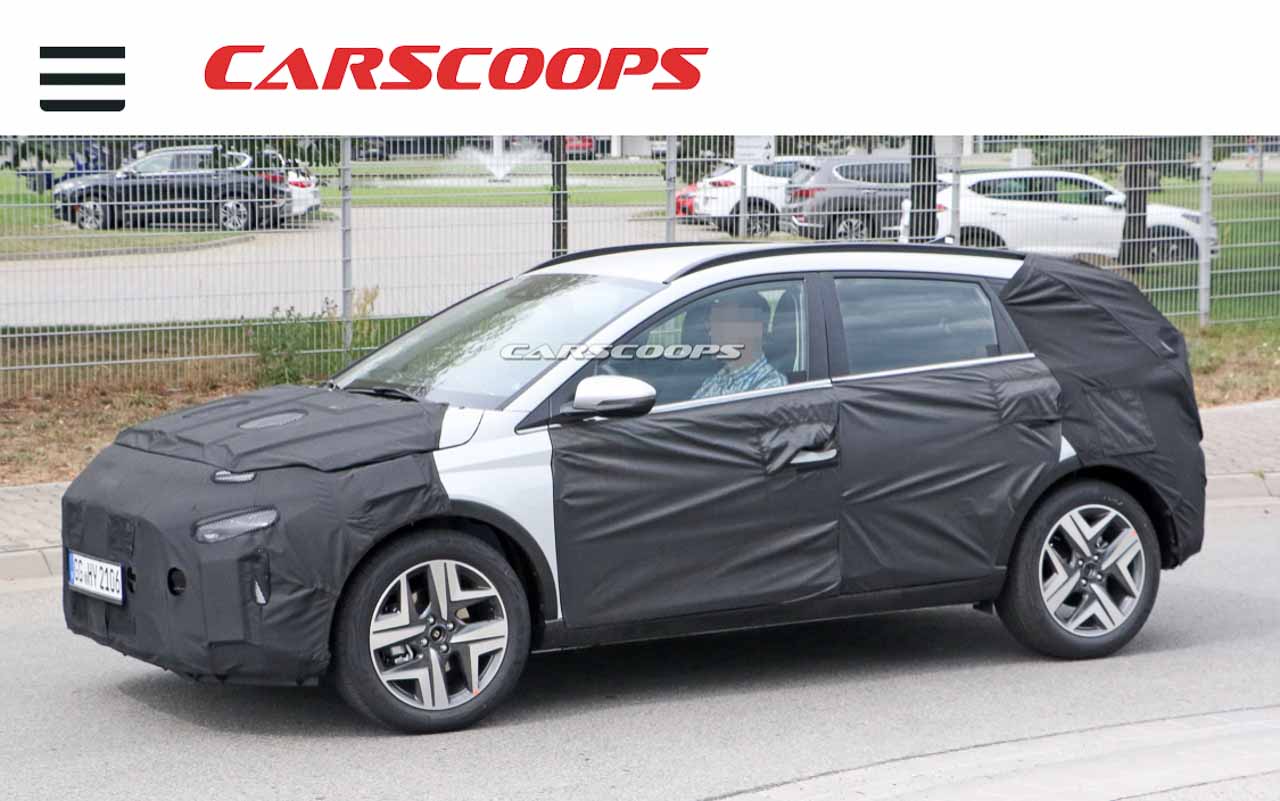 21 Hyundai I Crossover Spied In Europe Sits Above Venue