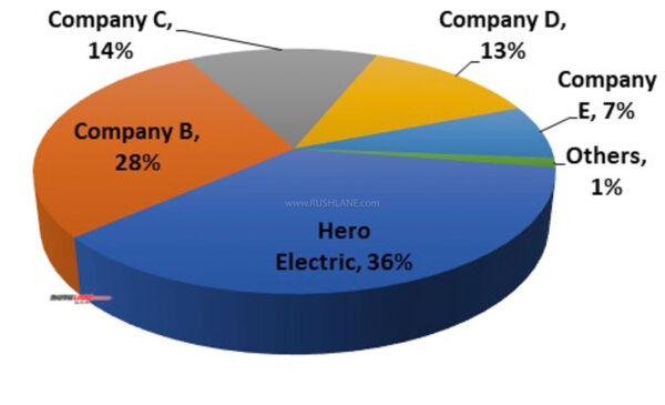 Hero Electric Market Share