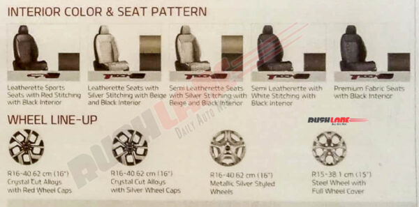 Kia Sonet Seats and Alloys