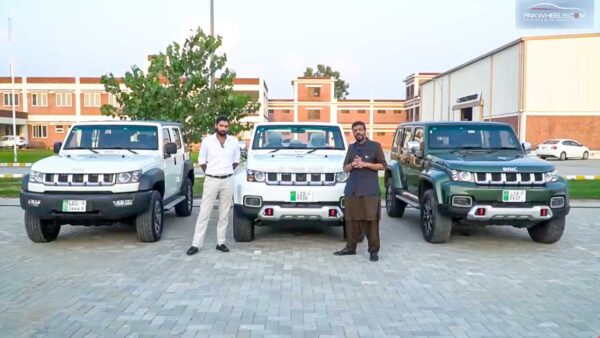 China made Jeep Wrangler copy cat SUVs launched in Pakistan