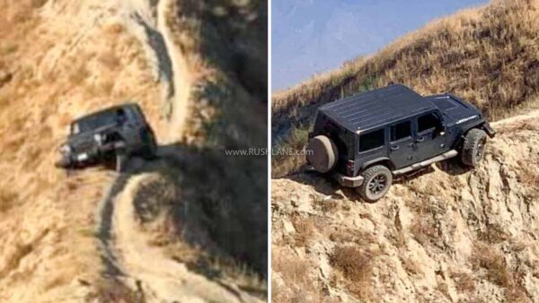 Jeep Wrangler Rescued