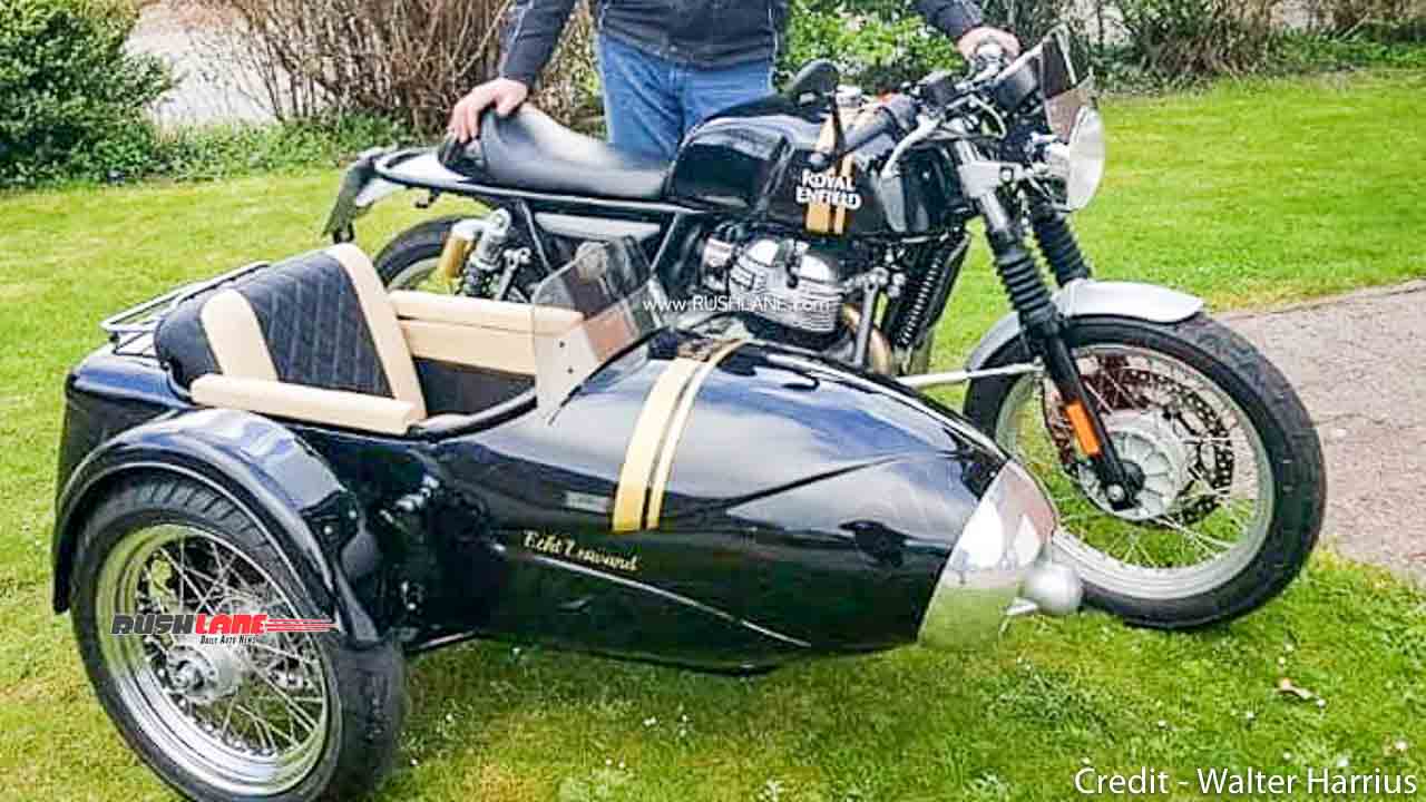 Royal Enfield 650 GT Modified Custom Sidecar Looks Absolutely Stunning