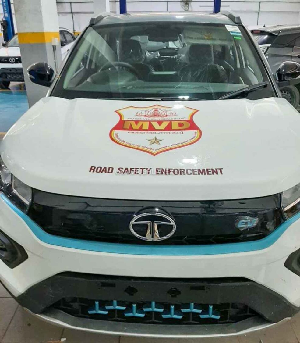 Tata Nexon Electric Joins Kerala Motor Vehicle Department