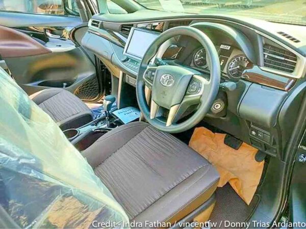 2021 Toyota Innova Facelift Interiors