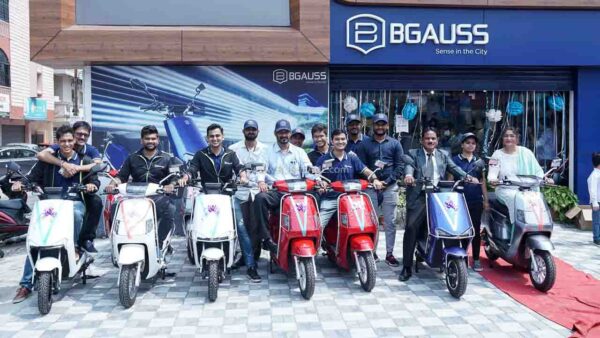 BGauss electric scooter delivery starts