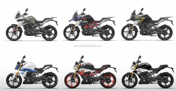 2020 BMW G310R and G310GS Colours