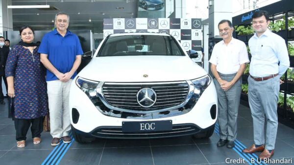 Mercedes India Sales EQC Electric