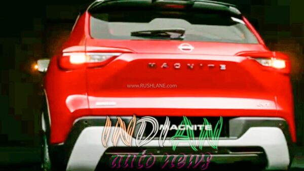 Magnite with New Nissan Logo