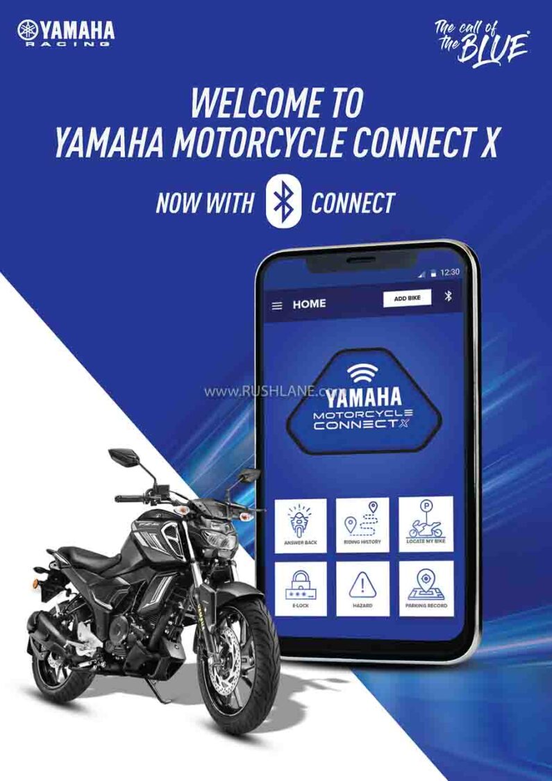 Yamaha FZS FI Bluetooth