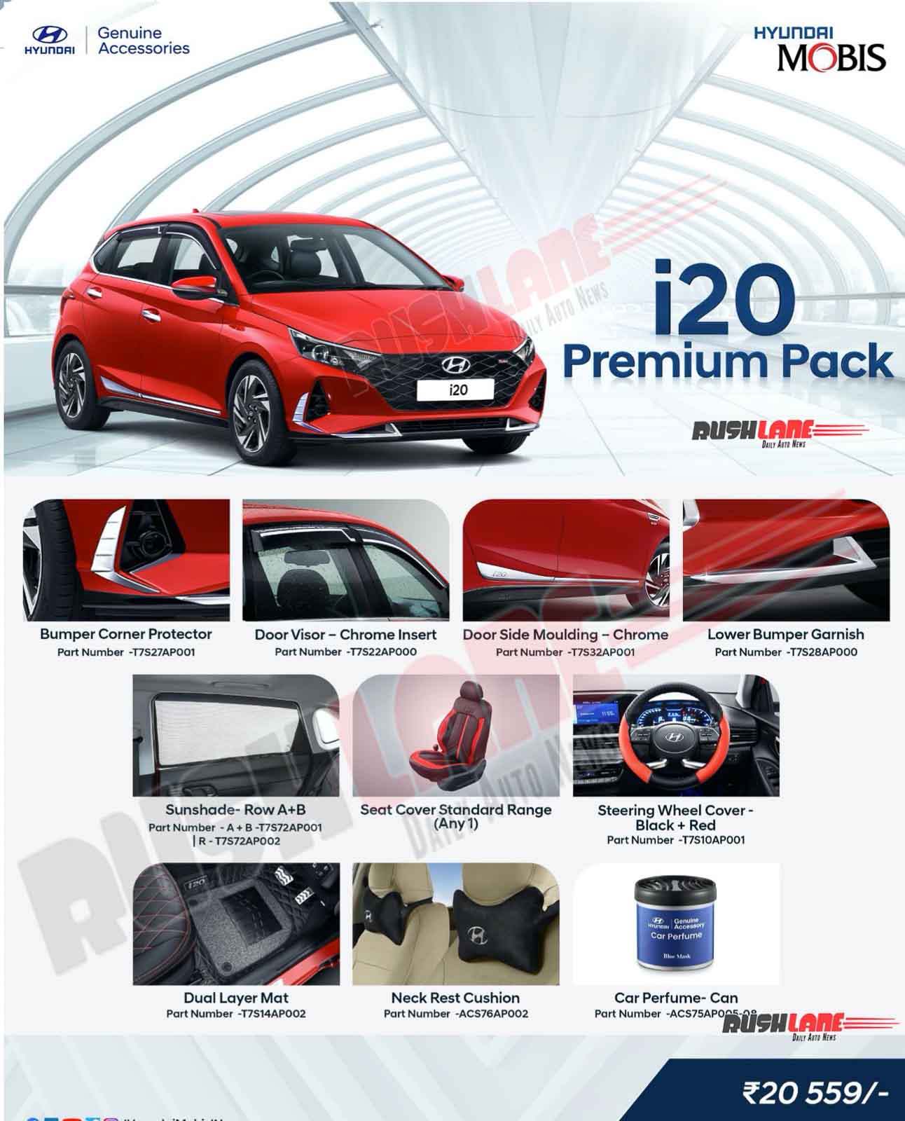 Hyundai i20 Premium Accessory Pack
