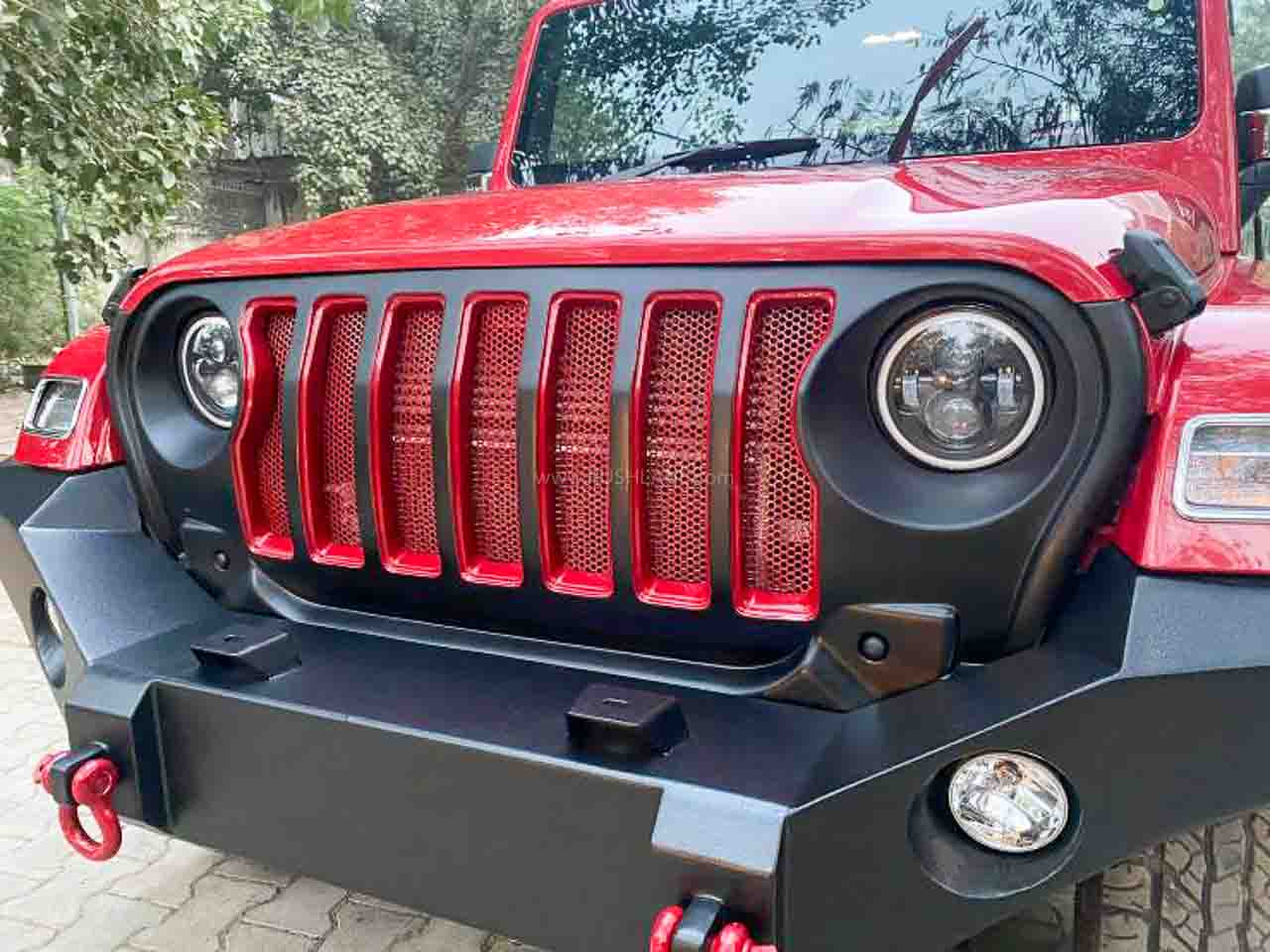2020 Mahindra Thar Modified With Aftermarket Accessories ...