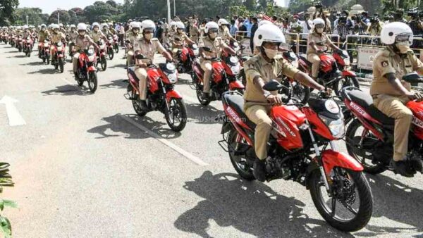 Hero Glamour for Karnataka Police