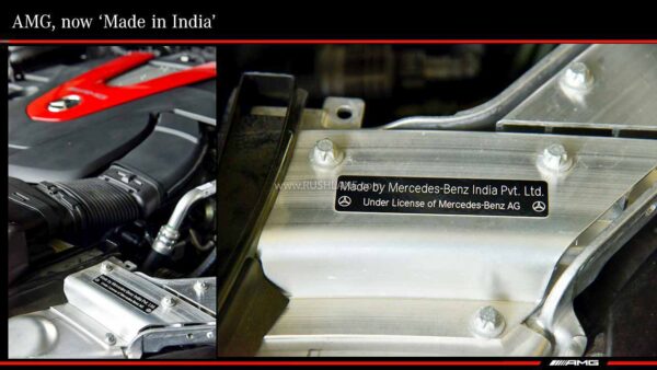 Mercedes AMG Made in India