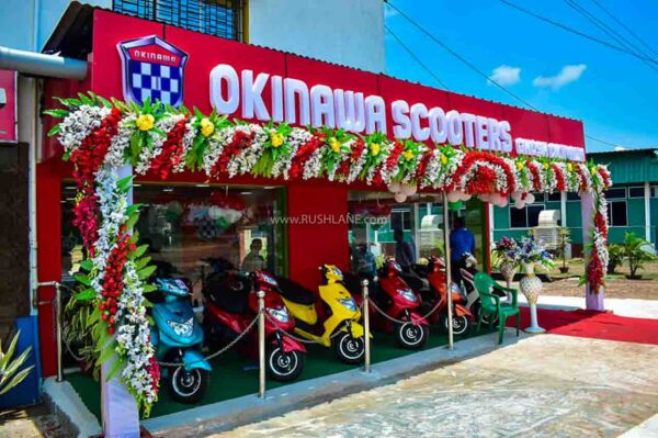 Okinawa electric scooter exchange