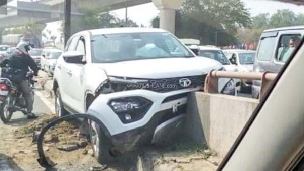Tata Safari crash