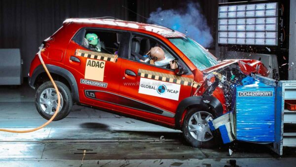 2020 Renault Kwid crash test